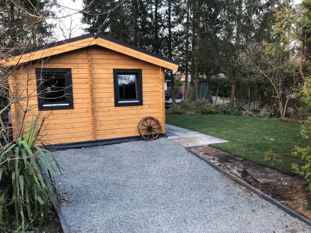 Вилла 3 Slaapkamer Blokhut Met Opgemaakte Bedden Пюттен Экстерьер фото